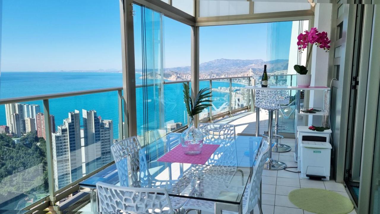 Lujoso apartamento en la planta 40 - Muy soleado Benidorm Exterior foto